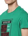 AD by Arvind Crew Neck Graphic Print T-Shirt