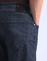 Flying Machine Slash Slim Tapered Fit Blue Jeans