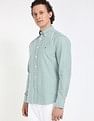 Tommy Hilfiger Striped Regular-Fit Poplin Woven Shirt