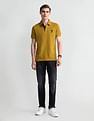 U.S. Polo Assn. Denim Co. Muscle Fit Solid Polo Shirt