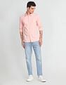 Flying Machine Vertical Stripe Slim Fit Shirt