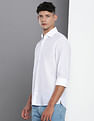 Tommy Hilfiger Slim Fit Poplin Solid Shirt