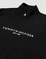 Tommy Hilfiger Solid High Neck Cotton Sweatshirt