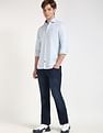 Tommy Hilfiger Solid Slim-Fit Cotton Shirt