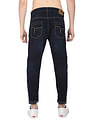 Flying Machine Stone Wash Slash Slim Tapered Fit Jeans