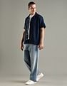Tommy Hilfiger Solid Regular Fit Cotton Shirt