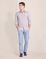 U.S. Polo Assn. Solid Linen Blend Shirt