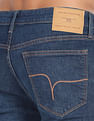 Flying Machine Slim Tapered Fit Dark Wash Jeans