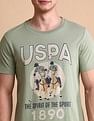 U.S. Polo Assn. Denim Co. Graphic Printed Muscle Fit T-Shirt