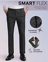 Arrow Slim Fit Dobby Weave Autoflex Trousers