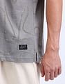 Flying Machine Abstract Relaxed Fit Polo Shirt