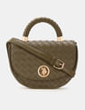 U.S. Polo Assn. Women Andra Patterned Weave Crossbody Bag