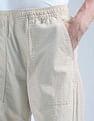 Flying Machine Cobain Loose Fit Mid Rise Chinos