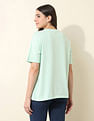U.S. Polo Assn. Women Boyfriend Fit Brand Printed T-Shirt