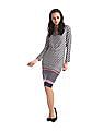 U.S. Polo Assn. Women Long Sleeve A-Line Dress