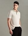 Tommy Hilfiger Solid Slim-Fit Cotton Polo T-Shirt