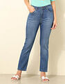 U.S. Polo Assn. Women High Rise Straight Fit Jeans