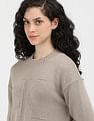 Calvin Klein Jeans Intarsia Loose Sweater