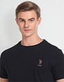 U.S. Polo Assn. Denim Co. Crew Neck Solid T-Shirt