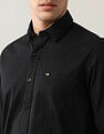 Arrow Sport Vertical Striped Dobby Shirt