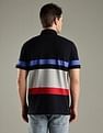 Tommy Hilfiger Striped Regular-Fit Cotton Polo T-Shirt
