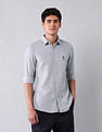 U.S. Polo Assn. Denim Co. All-Over Printed Pure Cotton Shirt