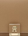 Tommy Hilfiger Solid Khaki Pu Sling Bag