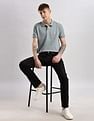 Calvin Klein Jeans Solid Regular Fit Cotton Polo Shirt