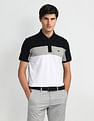 Arrow Sports Colour Block Logo Polo Shirt