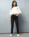 Flying Machine Women High Rise Veronica Skinny Fit Twill Jeans