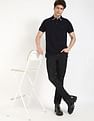 Tommy Hilfiger Solid Regular-Fit Cotton Polo Shirt