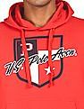 U.S. Polo Assn. Cotton Graphic Print Hooded Sweatshirt