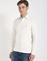 Tommy Hilfiger Solid Regular-Fit Cotton Polo Shirt