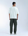 Flying Machine Relaxed Tapered Fit Mid Rise Cargo Trouser