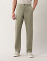 Arrow Sport Solid Dobby Autopress Flx Trousers