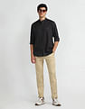 Arrow Sport Mandarin Collar Cotton Shirt