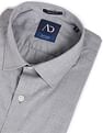 AD by Arvind Heathered Cotton Formal Shirt