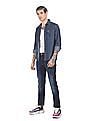 Flying Machine Mid Rise Michael Slim Tapered Fit Jeans