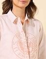 U.S. Polo Assn. Women Brand Embroidered Shirt