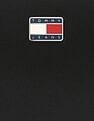 Tommy Hilfiger Solid Black Pu Sling Bag