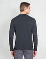 U.S. Polo Assn. Denim Co. Crew Neck Long Sleeve Brand Print T-Shirt