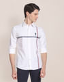 U.S. Polo Assn. Signature Engineered Stripe Oxford  Shirt